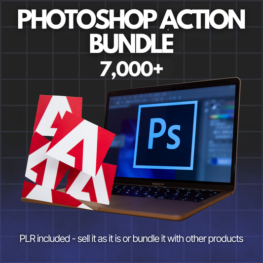 Photoshop Action Bundle (7,000+) - Alpha Digital Kit - plr