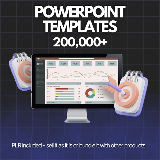 Powerpoint Templates Bundle (200,000+) - Alpha Digital Kit - plr - bundle - business