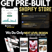 Pre-Built Shopify Store - Alpha Digital Kit - plr - bundle - business