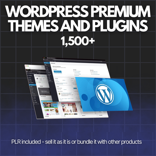 WordPress Premium Themes & Plugins (1,500+) - Alpha Digital Kit - plr - bundle - business