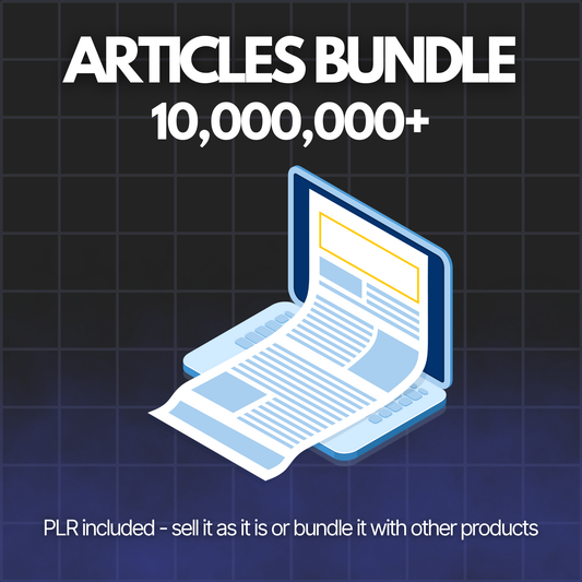 Articles Bundle (10,000,000+) - Alpha Digital Kit - plr