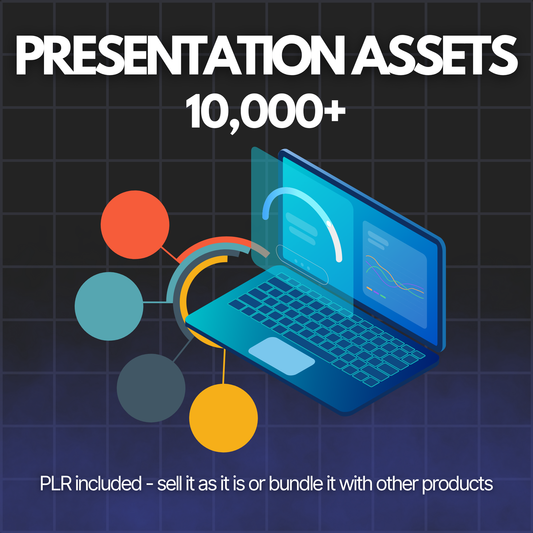Presentation Assets (10,000+) - Alpha Digital Kit - plr