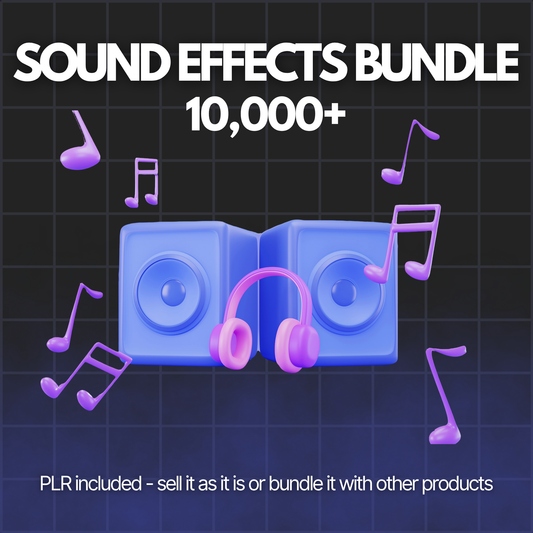 Sound Effects Bundle (10,000+) - Alpha Digital Kit - plr