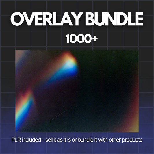 Overlay Bundle (1,000+) - Alpha Digital Kit - plr