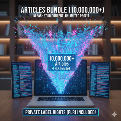 Articles Bundle (10,000,000+) - Alpha Digital Kit - plr - bundle - business