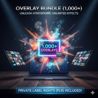 Overlay Bundle (1,000+) - Alpha Digital Kit - plr - bundle - business