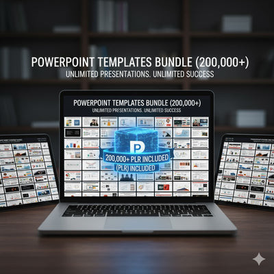 Powerpoint Templates Bundle (200,000+) - Alpha Digital Kit - plr - bundle - business